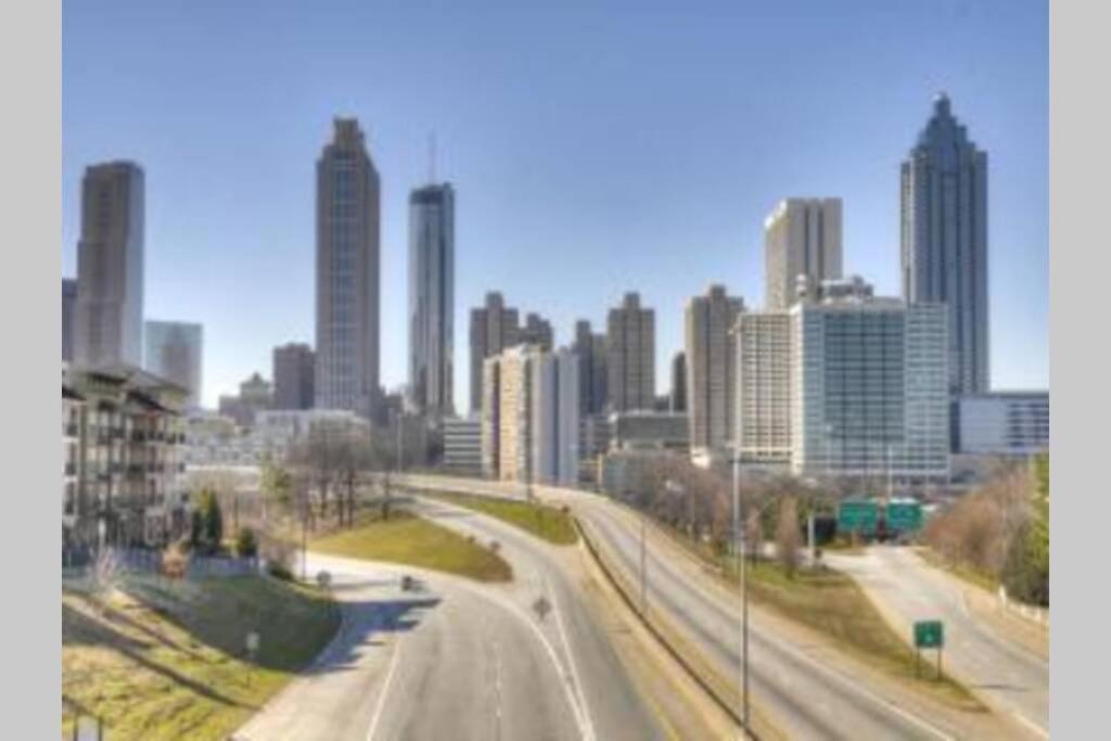 Heart Of Downtown 2Bd 1Free Parking View! Lm1008 Atlanta Eksteriør bilde